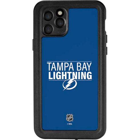 NHL Tampa Bay Lightning Lineup iPhone 11 Pro Waterproof Case