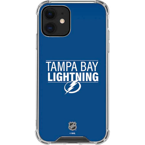 NHL Tampa Bay Lightning Lineup iPhone 12 Mini Clear Case