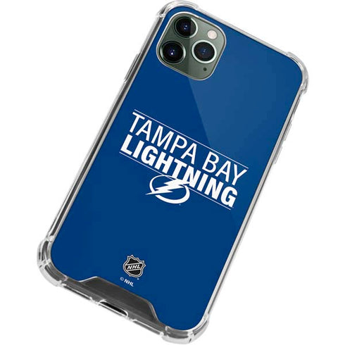NHL Tampa Bay Lightning Lineup iPhone 12 Pro Clear Case