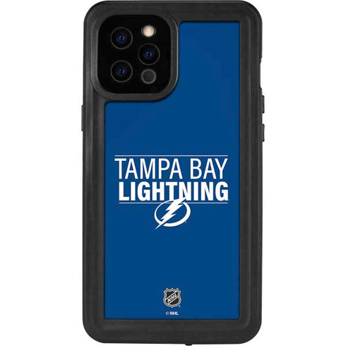 NHL Tampa Bay Lightning Lineup iPhone 12 Pro Max Waterproof Case