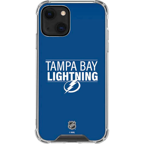 NHL Tampa Bay Lightning Lineup iPhone 14 Plus Clear Case