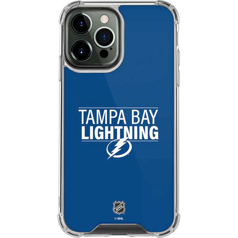 NHL Tampa Bay Lightning Lineup iPhone 14 Pro Max Clear Case