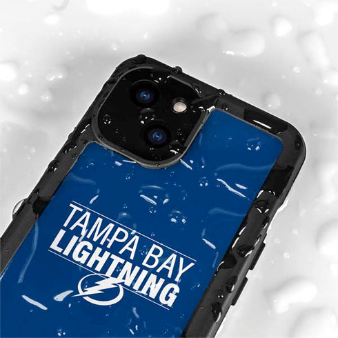 NHL Tampa Bay Lightning Lineup iPhone 15 Waterproof Case