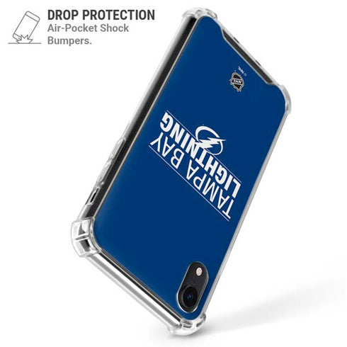 NHL Tampa Bay Lightning Lineup iPhone XR Clear Case