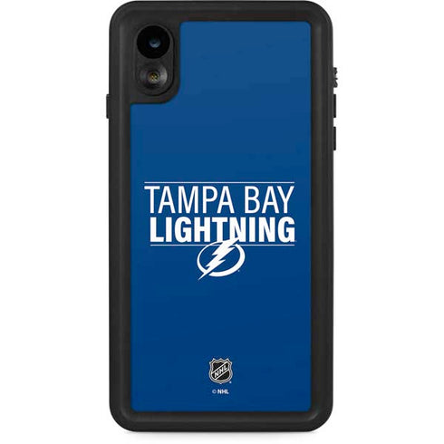 NHL Tampa Bay Lightning Lineup iPhone XR Waterproof Case