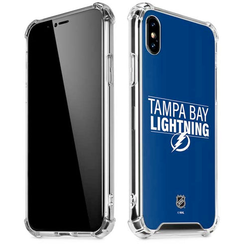 NHL Tampa Bay Lightning Lineup iPhone XS Max Clear Case