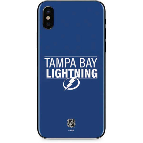 NHL Tampa Bay Lightning Lineup iPhone XS Skin