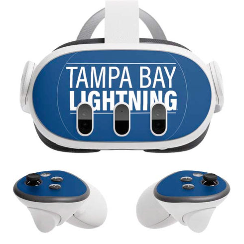 NHL Tampa Bay Lightning Lineup Meta Quest 3 Skin