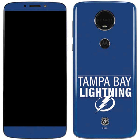 NHL Tampa Bay Lightning Lineup Moto E5 Plus Skin