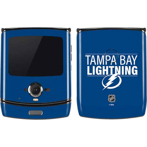 NHL Tampa Bay Lightning Lineup Motorola RAZR Skin