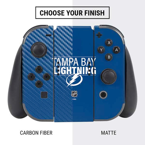 NHL Tampa Bay Lightning Lineup Nintendo Switch Bundle Skin