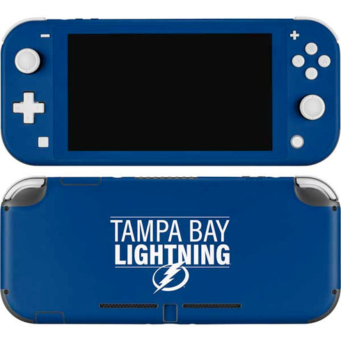 NHL Tampa Bay Lightning Lineup Nintendo Switch Lite Skin