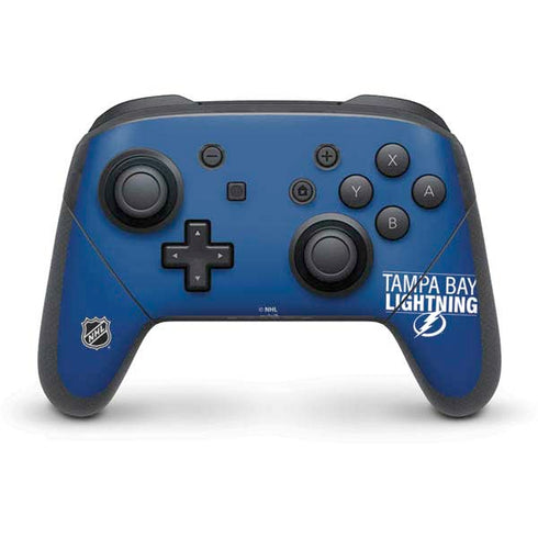 NHL Tampa Bay Lightning Lineup Nintendo Switch Pro Controller Skin