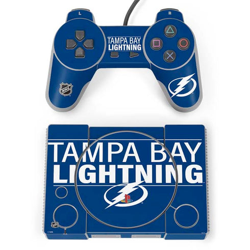 NHL Tampa Bay Lightning Lineup PlayStation Classic Bundle Skin