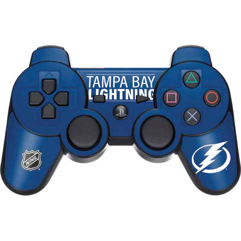 NHL Tampa Bay Lightning Lineup PS3 Dual Shock wireless controller Skin