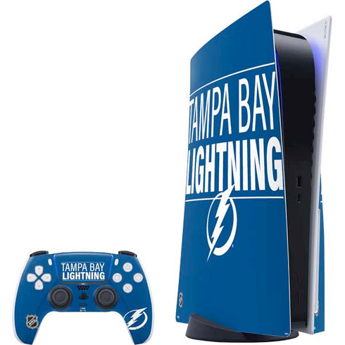 NHL Tampa Bay Lightning Lineup PS5 Bundle Skin
