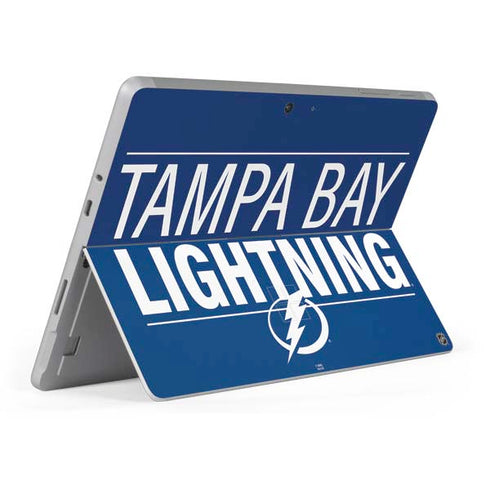 NHL Tampa Bay Lightning Lineup Surface Go Skin
