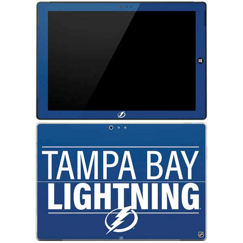 NHL Tampa Bay Lightning Lineup Surface Pro 3 Skin