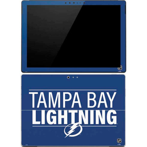 NHL Tampa Bay Lightning Lineup Surface Pro 4 Skin