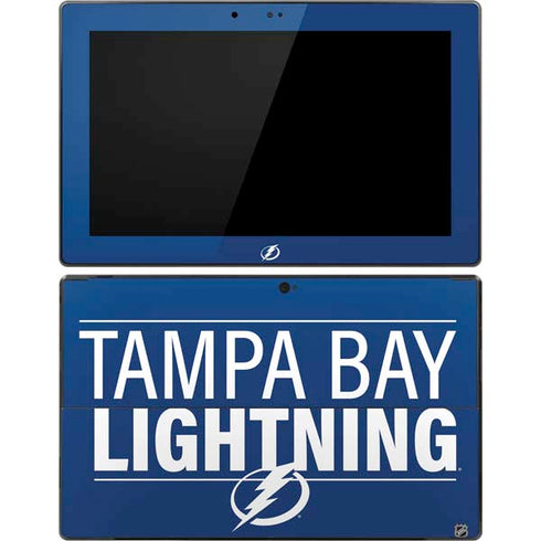 NHL Tampa Bay Lightning Lineup Surface Pro Tablet Skin