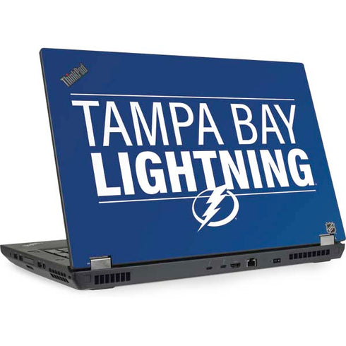 NHL Tampa Bay Lightning Lineup Lenovo ThinkPad Skin