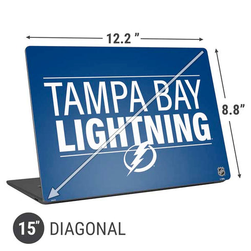 NHL Tampa Bay Lightning Lineup Universal Laptop 15in (12.2 x 8.8in) Skin