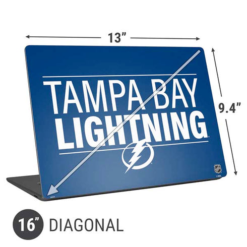 NHL Tampa Bay Lightning Lineup Universal Laptop 16in (13 x 9.4in) Skin