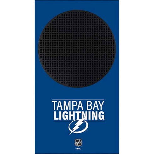 NHL Tampa Bay Lightning Lineup Xbox Series S Console Skin