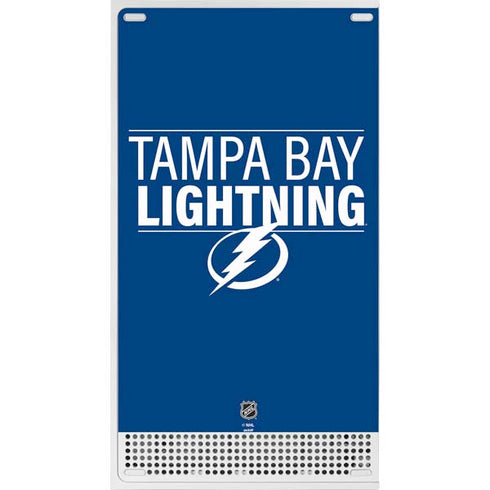 NHL Tampa Bay Lightning Lineup Xbox Series S Console Skin