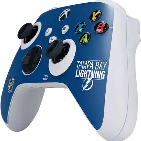 NHL Tampa Bay Lightning Lineup Xbox Series S Controller Skin