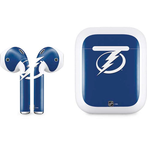 NHL Tampa Bay Lightning Logo Apple AirPods Skin