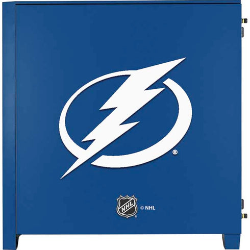 NHL Tampa Bay Lightning Logo Corsair 4000D Tempered Glass Mid-Tower ATX Case Skin