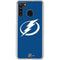 NHL Tampa Bay Lightning Logo Galaxy A21 Clear Case