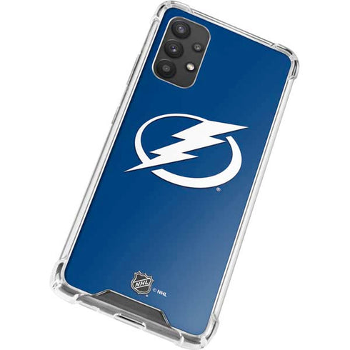 NHL Tampa Bay Lightning Logo Galaxy A32 5G Clear Case