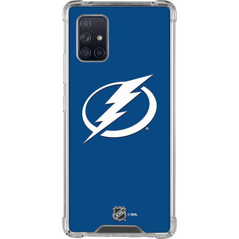 NHL Tampa Bay Lightning Logo Galaxy A71 5G Clear Case