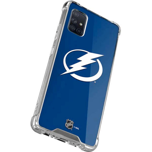 NHL Tampa Bay Lightning Logo Galaxy A71 5G Clear Case