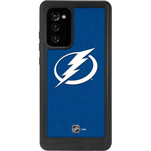 NHL Tampa Bay Lightning Logo Galaxy Note20 5G Waterproof Case
