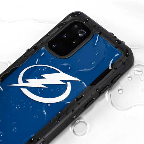 NHL Tampa Bay Lightning Logo Galaxy S20 Plus Waterproof Case
