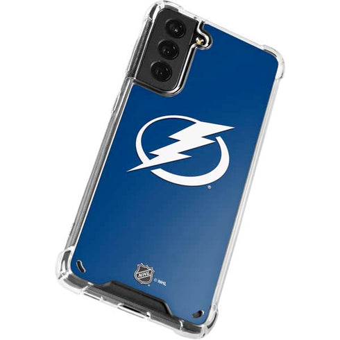 NHL Tampa Bay Lightning Logo Galaxy S21 Plus 5G Clear Case