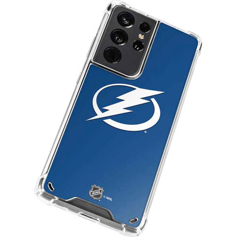 NHL Tampa Bay Lightning Logo Galaxy S21 Ultra 5G Clear Case