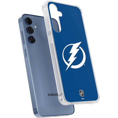 NHL Tampa Bay Lightning Logo Galaxy S24 Clear Case