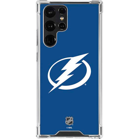 NHL Tampa Bay Lightning Logo Galaxy S24 Ultra Clear Case