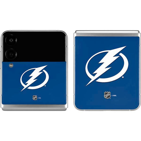 NHL Tampa Bay Lightning Logo Galaxy Z Flip4 5G Skin