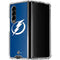 NHL Tampa Bay Lightning Logo Galaxy Z Fold4 5G Clear Case