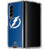 NHL Tampa Bay Lightning Logo Galaxy Z Fold4 5G Clear Case