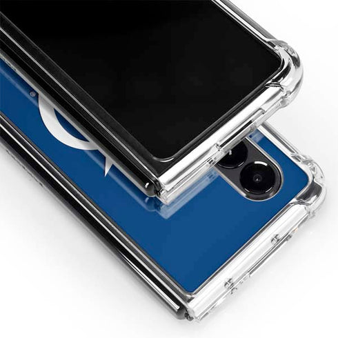 NHL Tampa Bay Lightning Logo Galaxy Z Fold4 5G Clear Case