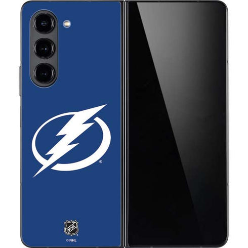 NHL Tampa Bay Lightning Logo Galaxy Z Fold5 5G Skin