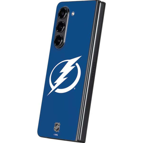 NHL Tampa Bay Lightning Logo Galaxy Z Fold5 5G Skin