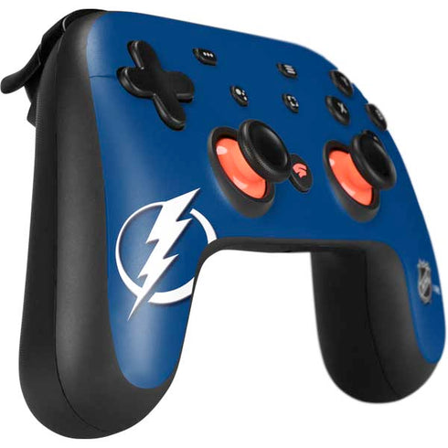 NHL Tampa Bay Lightning Logo Google Stadia Controller Skin
