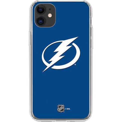 NHL Tampa Bay Lightning Logo iPhone 11 Clear Case